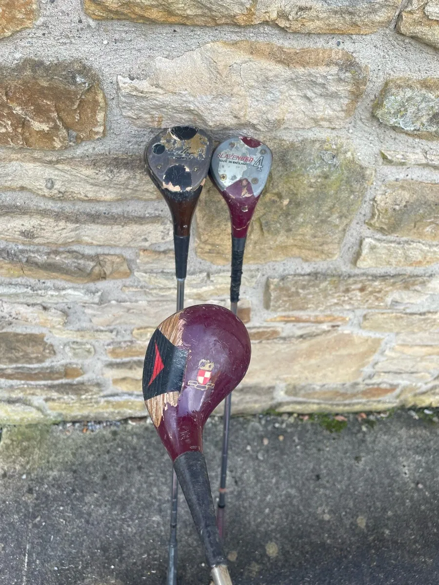 Golf Clubs - 2 Wood, 3 Wood & 4 Wood - Image 2