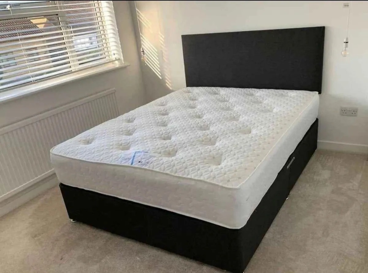 Brand new split divan base beds - Image 1