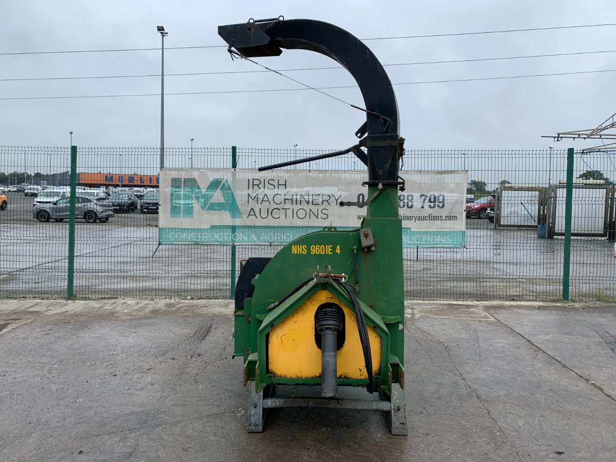 2007 NHS 960IE PTO WOOD CHIPPER FOR AUCTION - Image 1
