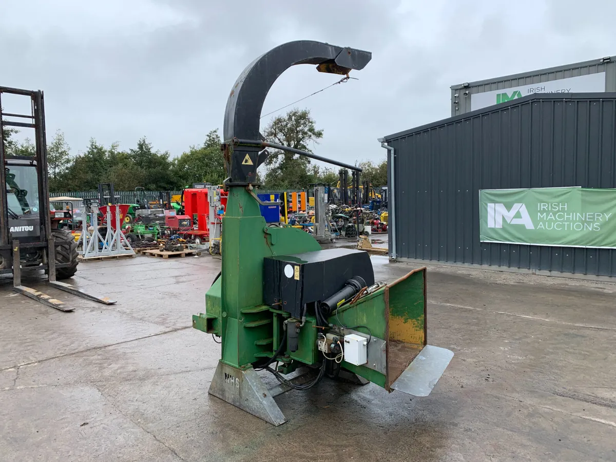 2007 NHS 960IE PTO WOOD CHIPPER FOR AUCTION - Image 4