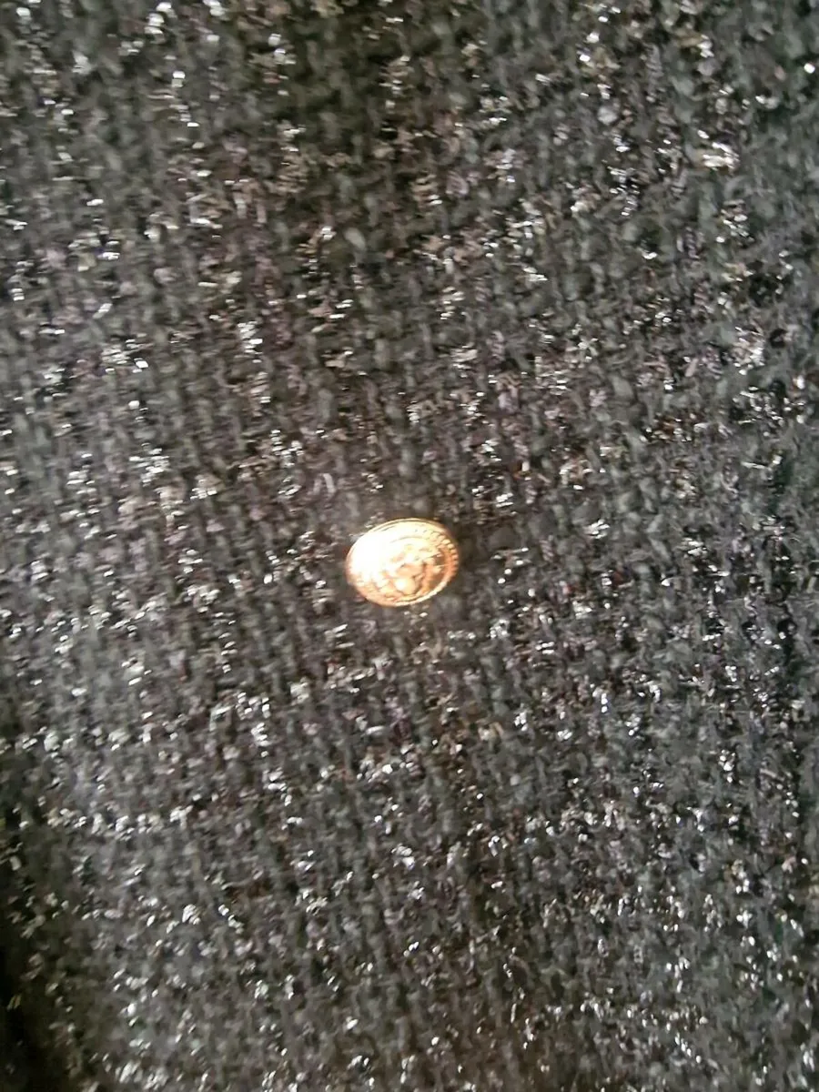 Fab new black blazer jacket sz 26 - Image 4