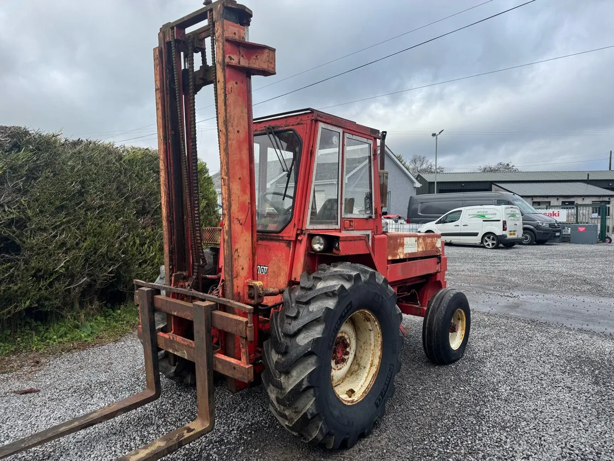 Manitou mb26 rough terrain forklift - Image 1