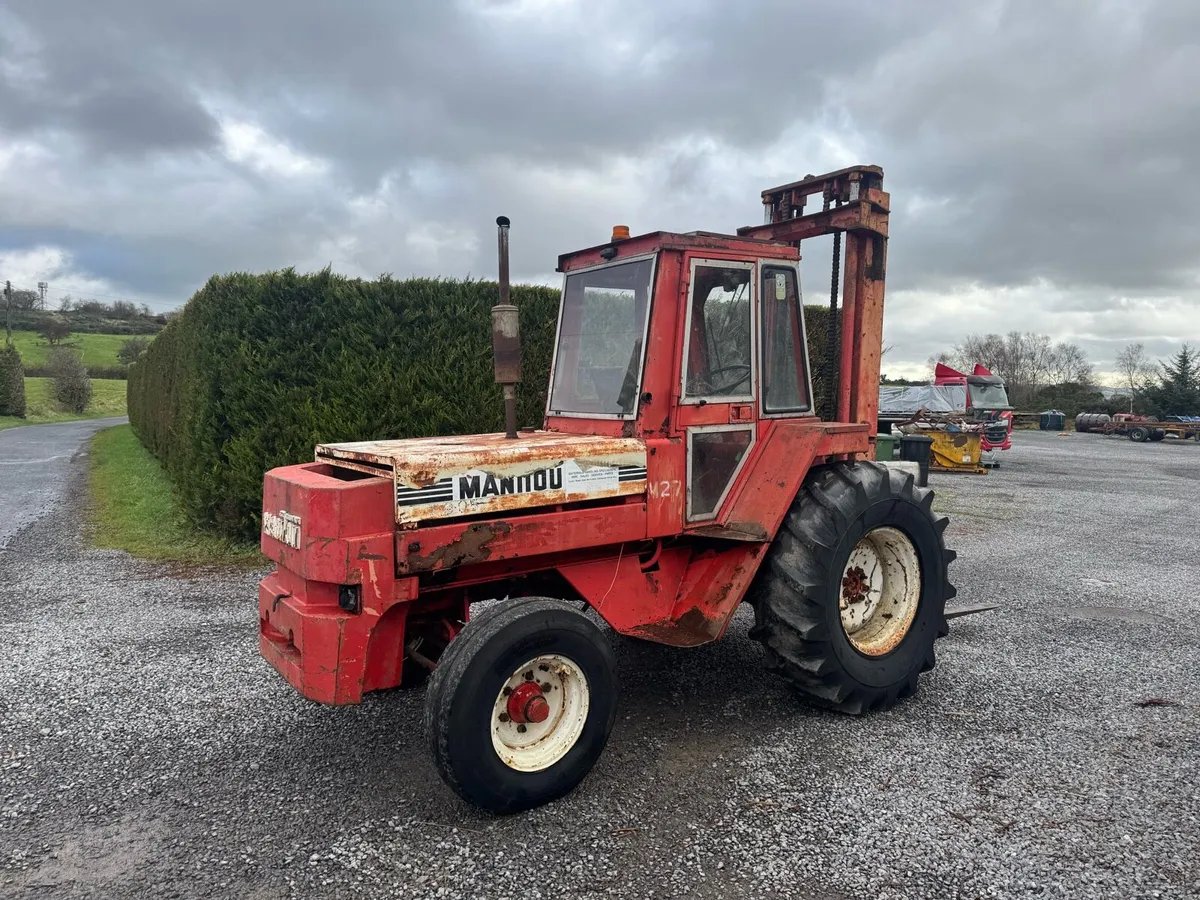 Manitou mb26 rough terrain forklift - Image 4