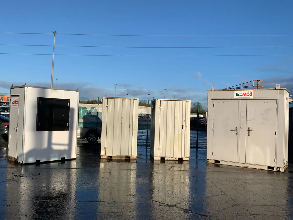 ECO-MOD PORTABLE TOILETS & OFFICES FOR AUCTION - Image 1