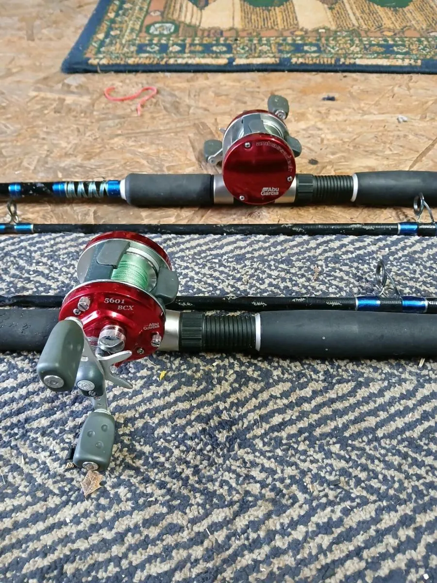 Ron Thompson rods & Abu Garcia Ambassadeur reels - Image 1