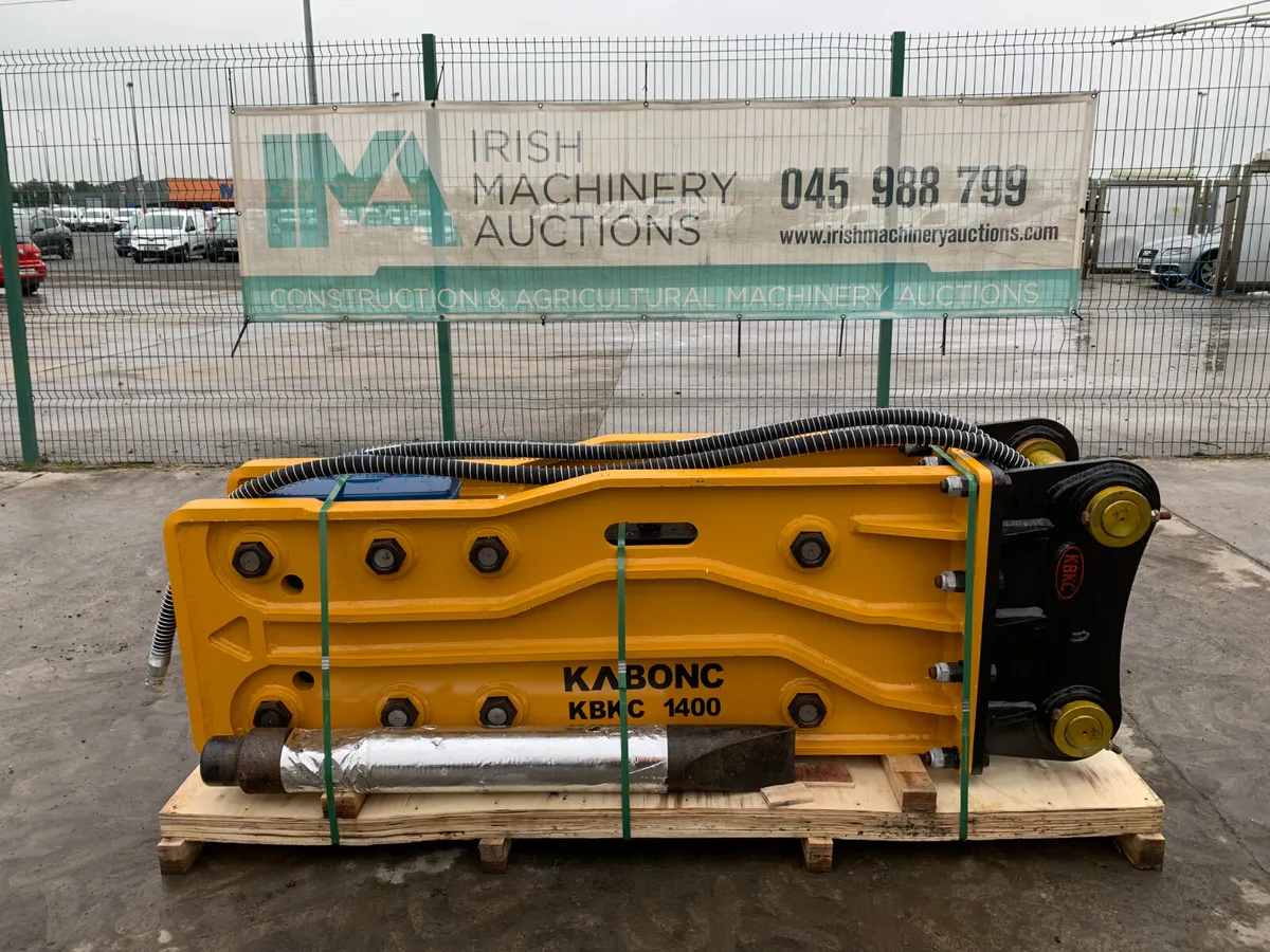 UNRESERVED KBKC1400 BREAKER TO SUIT 30T EXCAVATOR - Image 1