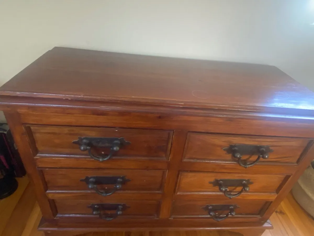 Chest of 6 drawers - Image 3