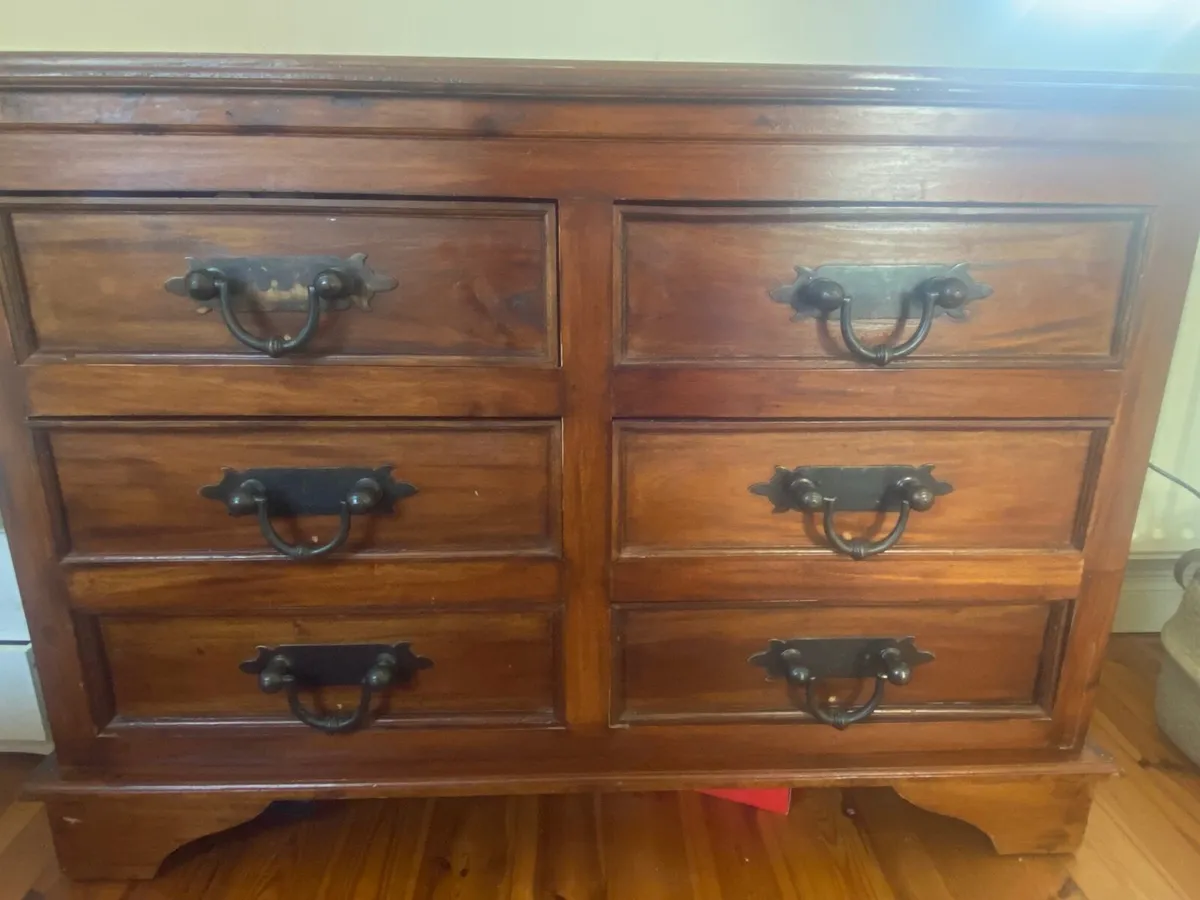Chest of 6 drawers - Image 4