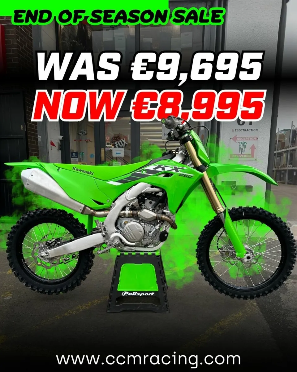 Kawasaki KX250 2025 - ONLY 1 LEFT!