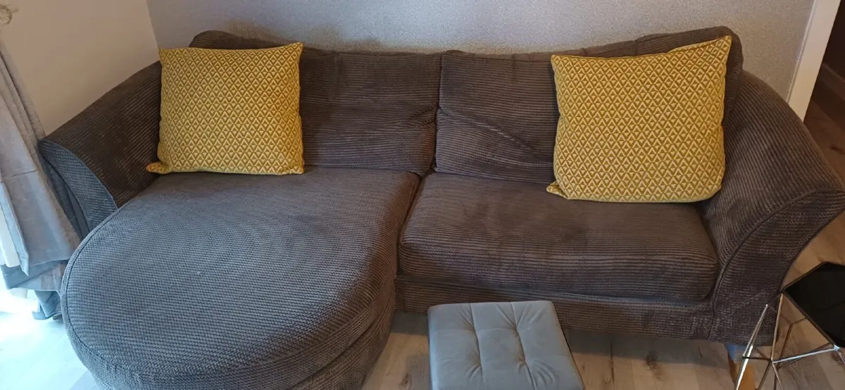 DFS Grey Sofa - Image 1