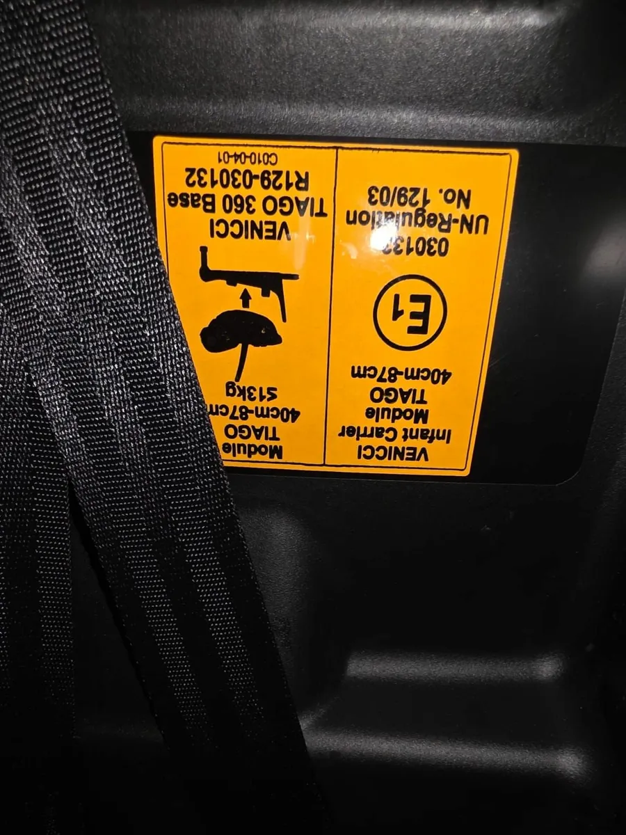 Ready USE straight Away SPOTLESS rotating isofi - Image 3