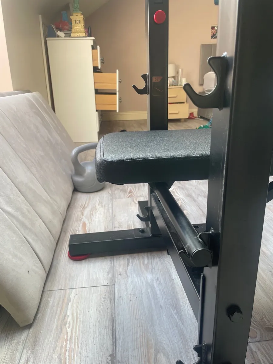 Bench press+bar+30kg weight plates - Image 3