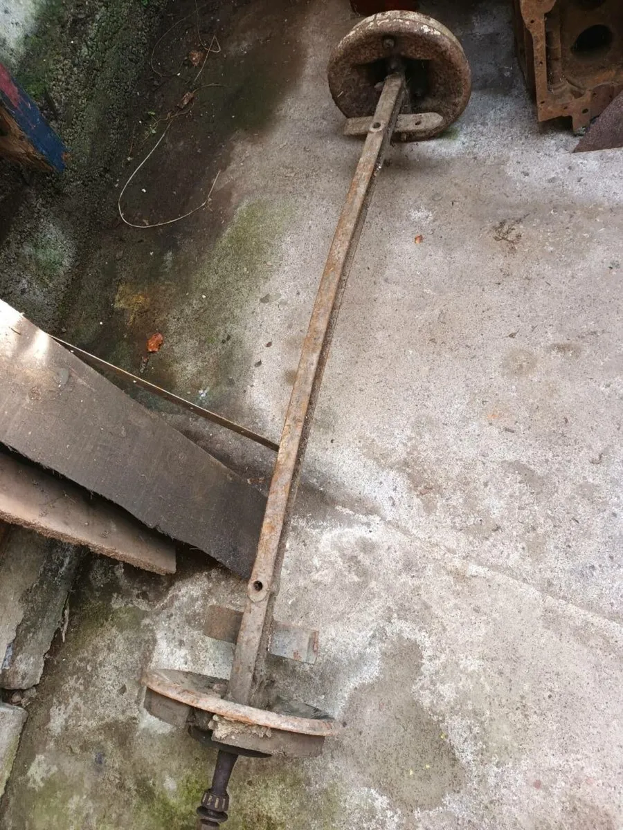 Vintage Ford Front Axle - Image 2