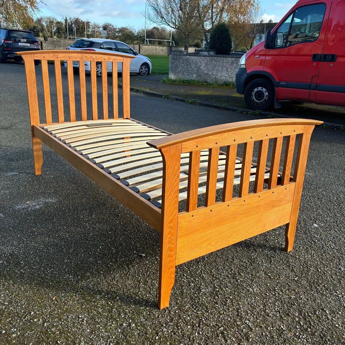Solid Oak Single bed Frame - Image 1