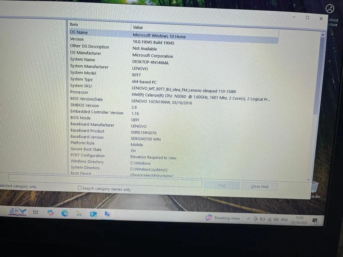 Laptop Lenovo 80T7 - Image 3