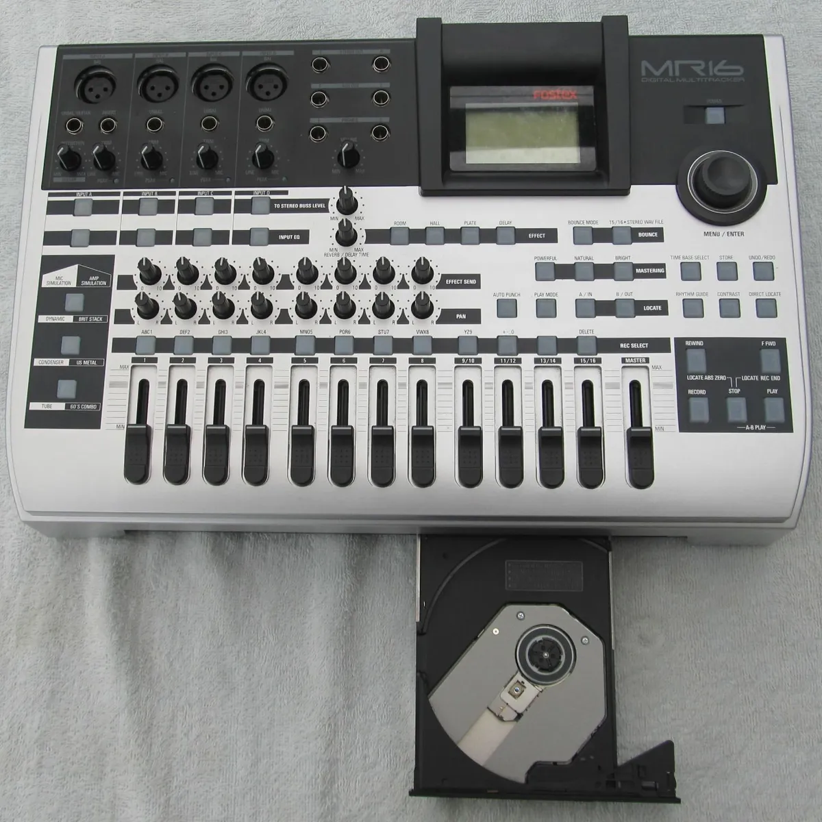 Fostex MR16 Digital Multitracker with both manuals - Image 1