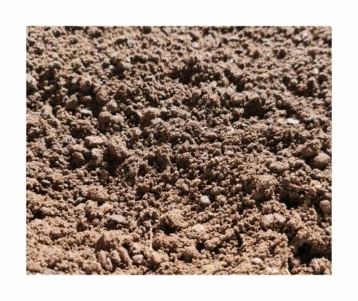 Screened topsoil with added grit and sand