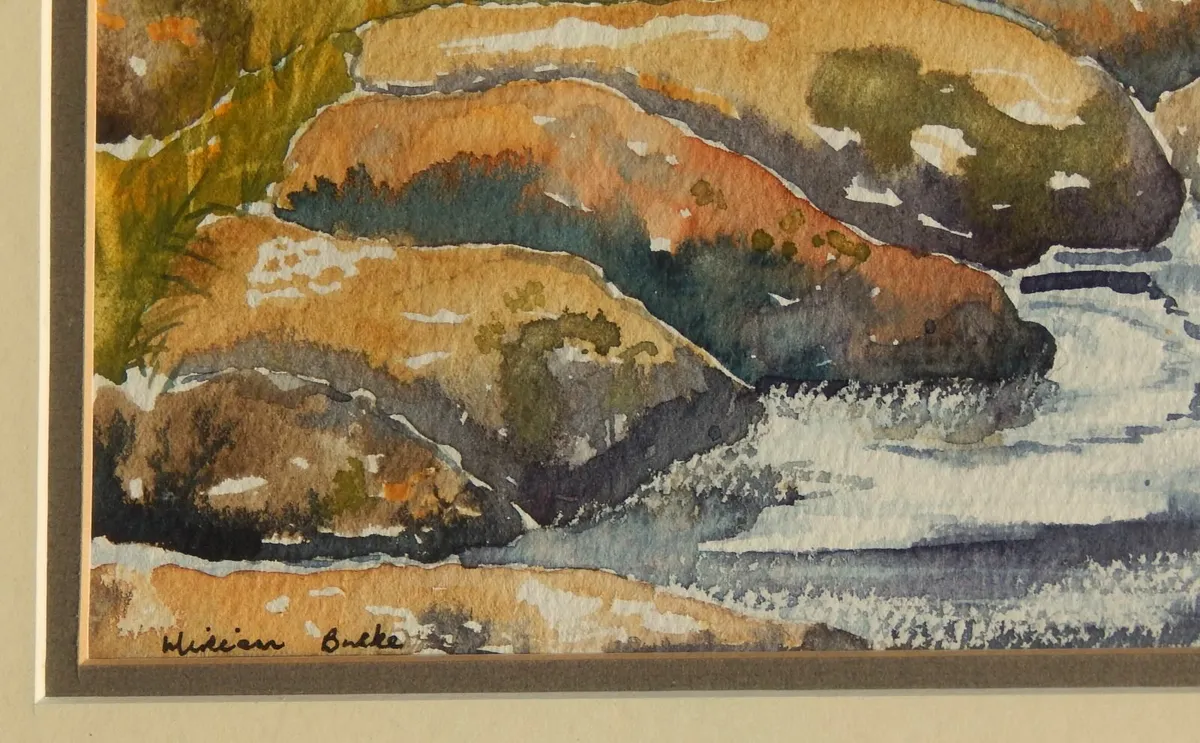 Watercolour of Mahon Falls in Comeragh Mountains - Image 2