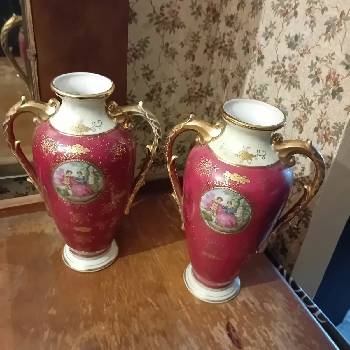 Two old Vases