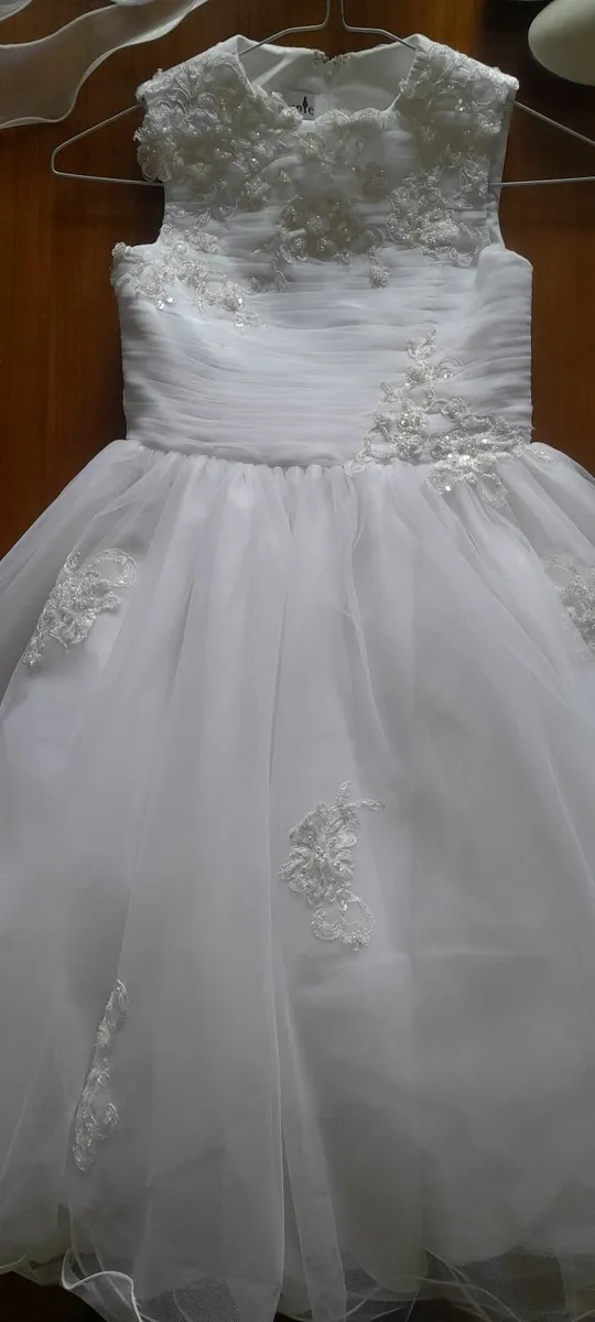 Communion dress age 8-9 - Image 2