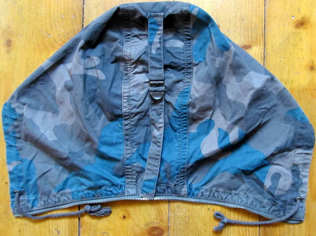 DKNY Jeans Camouflage Fishtail Parka, Size M - Image 2