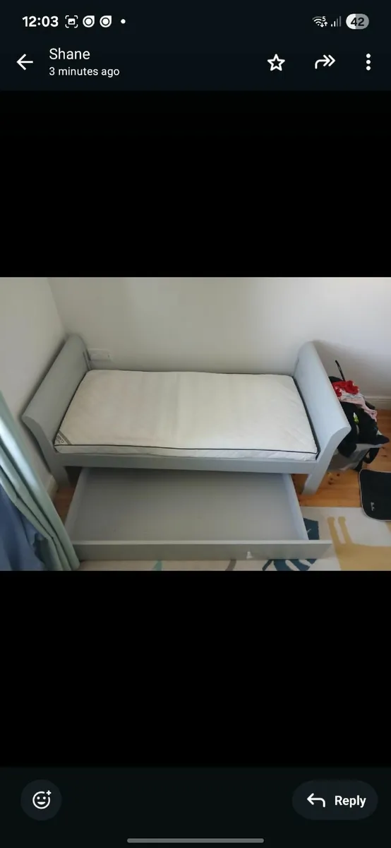 Mamas and papas cot bed. - Image 1