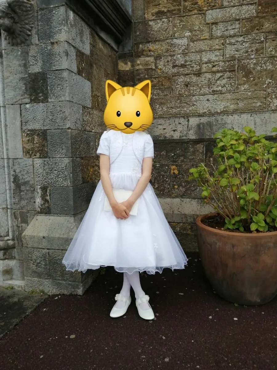 Communion dress age 8-9 - Image 1