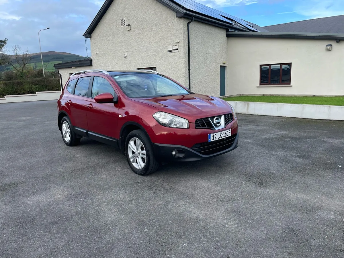 12 Nissan Qashqai +2 top spec new nct - Image 1