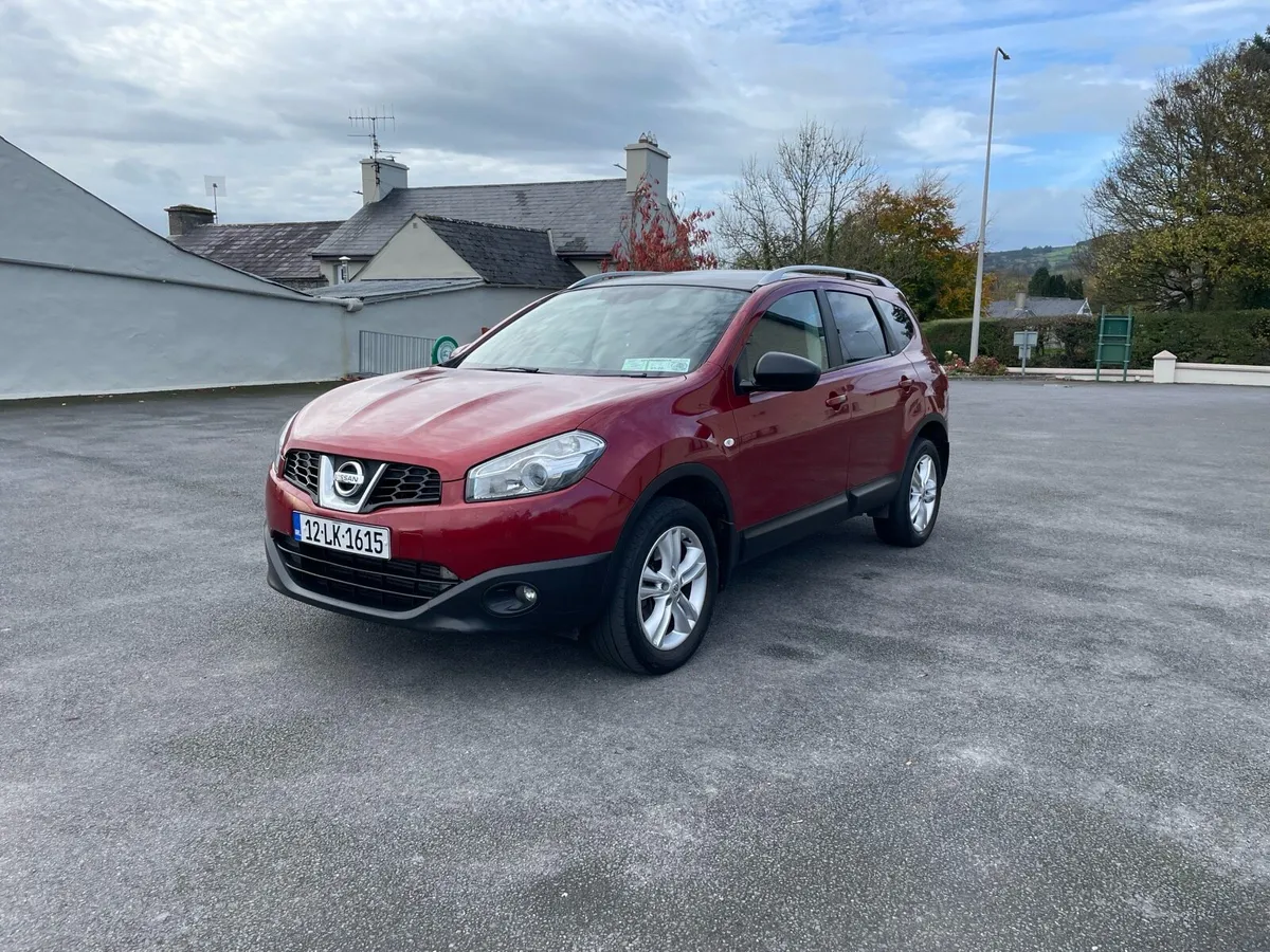 12 Nissan Qashqai +2 top spec new nct - Image 2