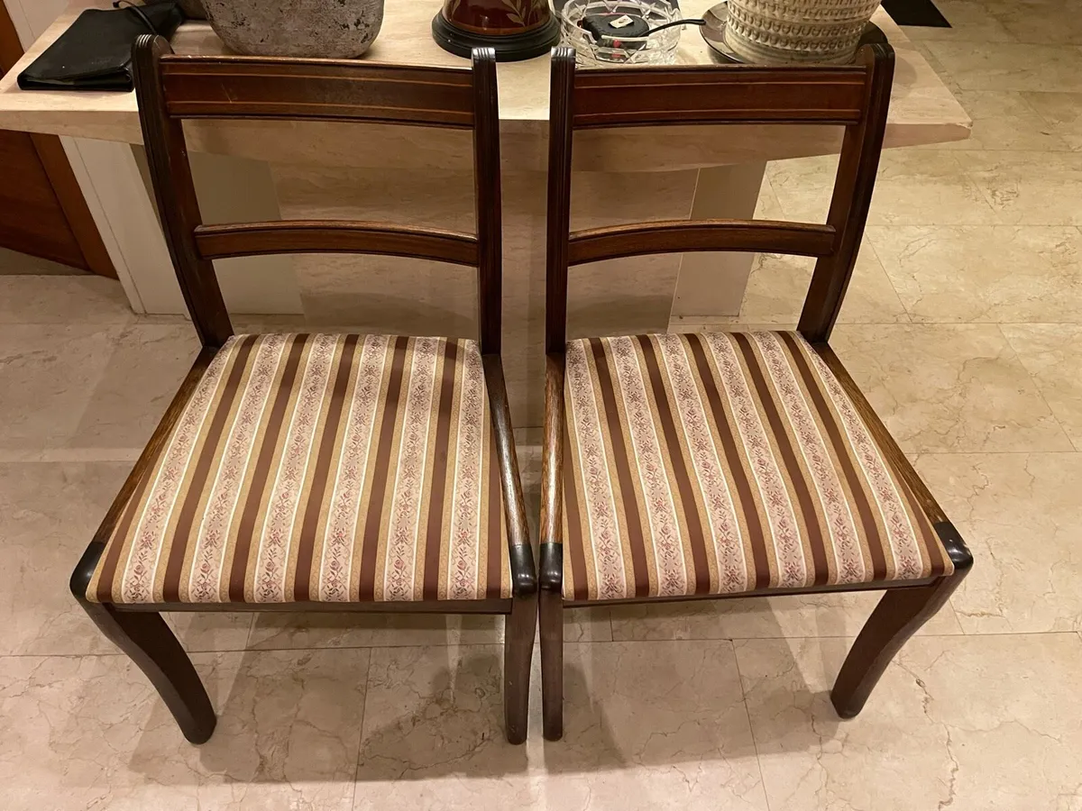 2 x Lovely Matching Kitchen Dining Chairs -Deliver - Image 2
