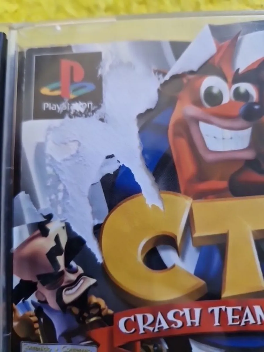 CTR Crash Team Racing Bandicoot PlayStation1 Ps1 PlayStation2 Ps2 Games Original - Image 2