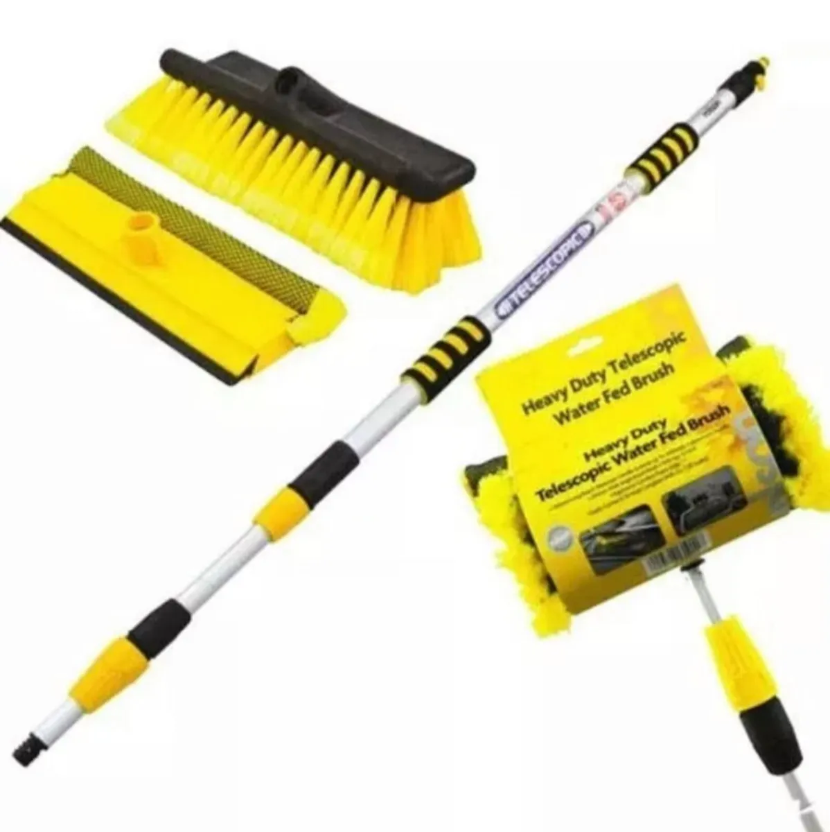 3 Metre Telescopic Water Fed Window Washer - Image 1