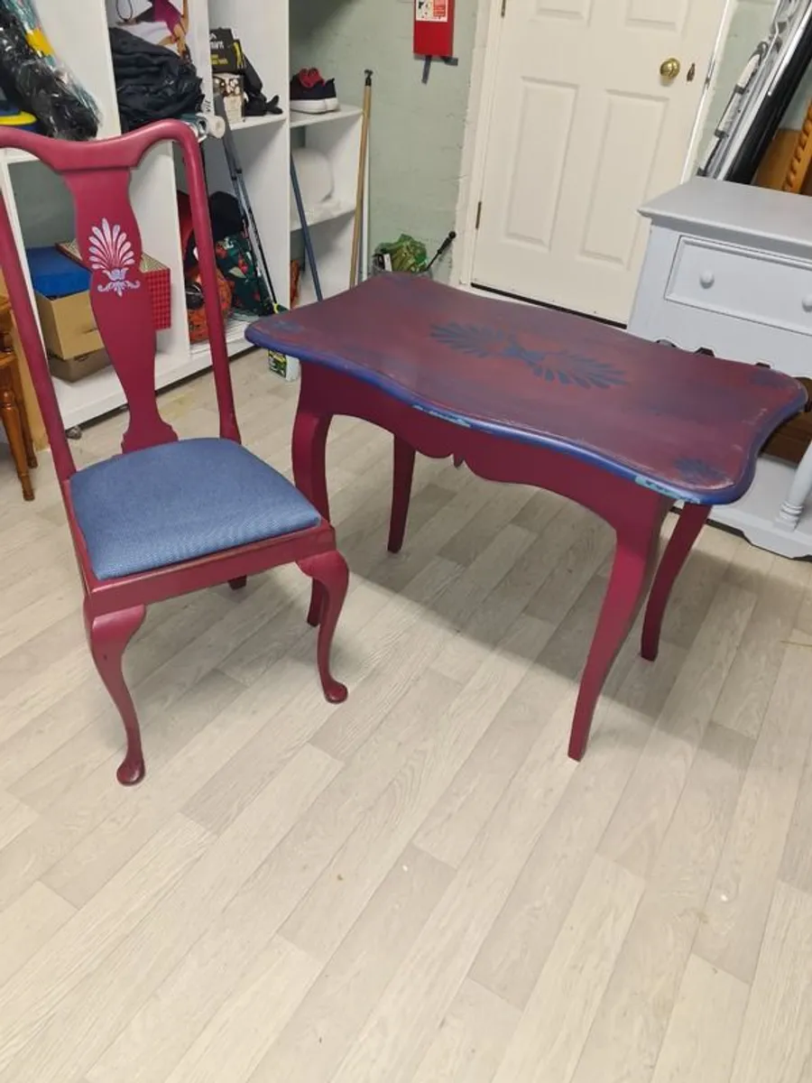 Table and Chair - Image 1