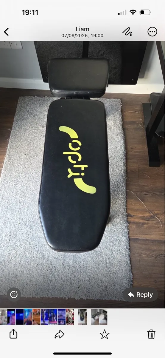 Adjustable weight bench - Image 1