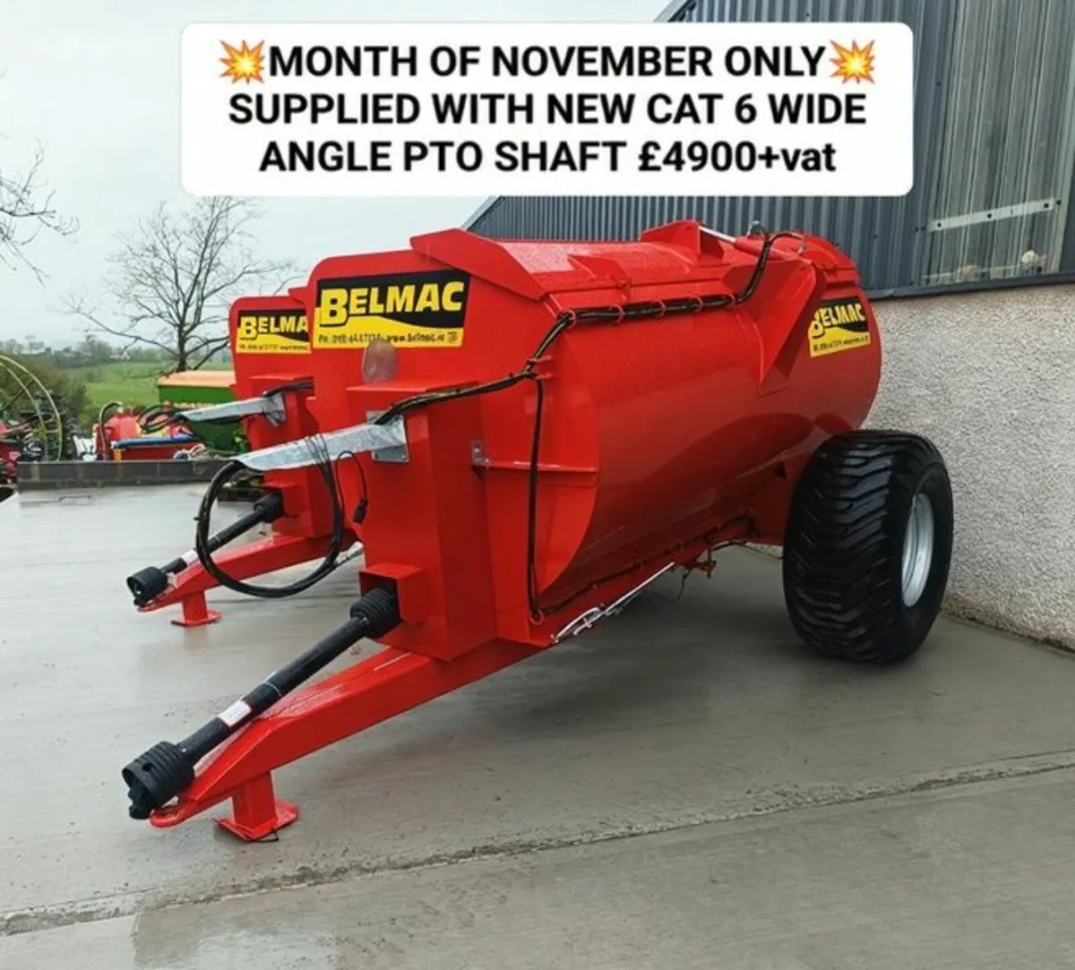 Belmac 7.5 Cyb Muck Spreader - Image 1