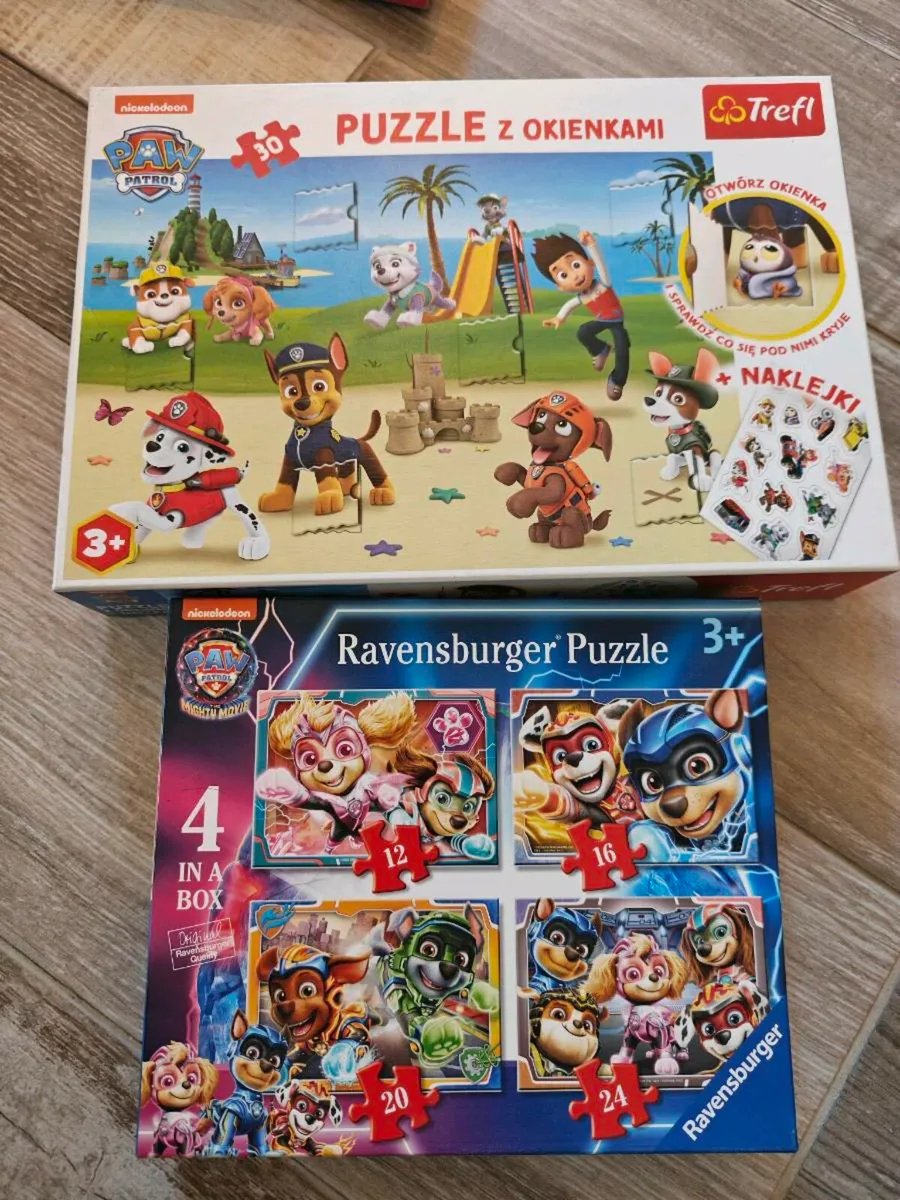 Paw patrol puzzles
