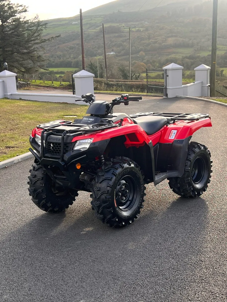 2022 Honda TRX 420 ES farm quad - Image 1