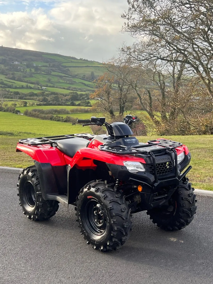 2022 Honda TRX 420 ES farm quad - Image 3