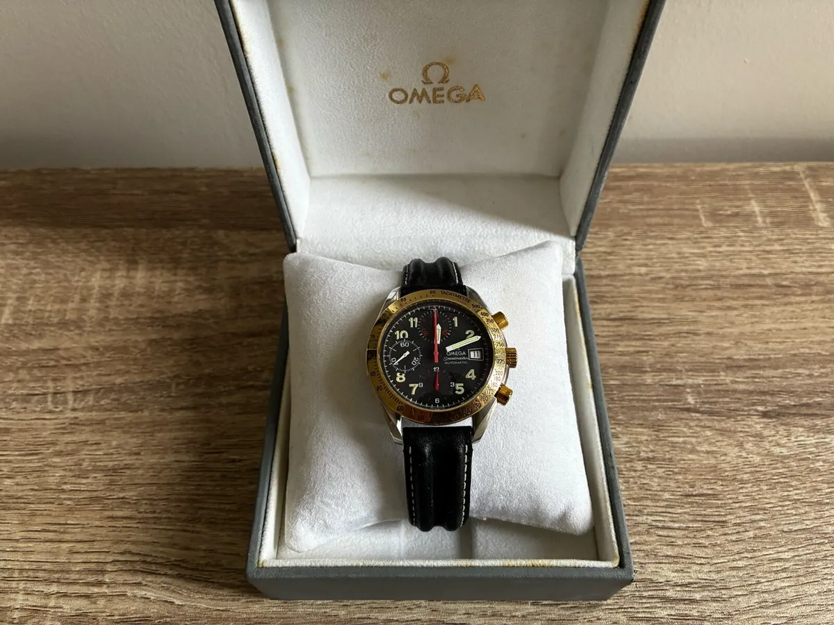 Omega Speedmaster 3313.53 - 18k gold bezel - Image 2