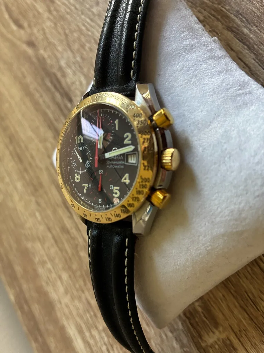 Omega Speedmaster 3313.53 - 18k gold bezel - Image 3
