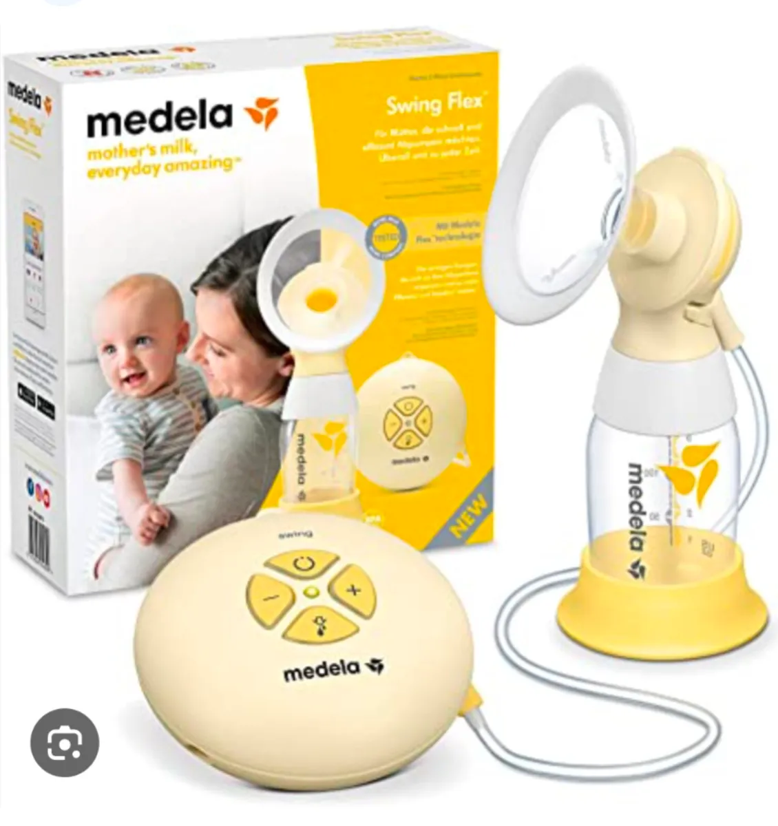 Medela swing electric breast pump and Haakkaa - Image 1