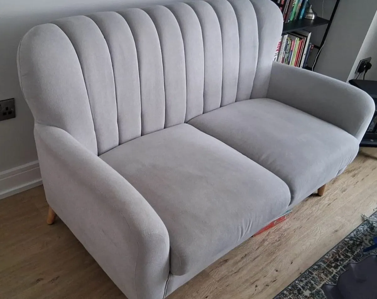 FOR SALE - Grey 2 Seater Sofa/Couch/Settee - Image 2
