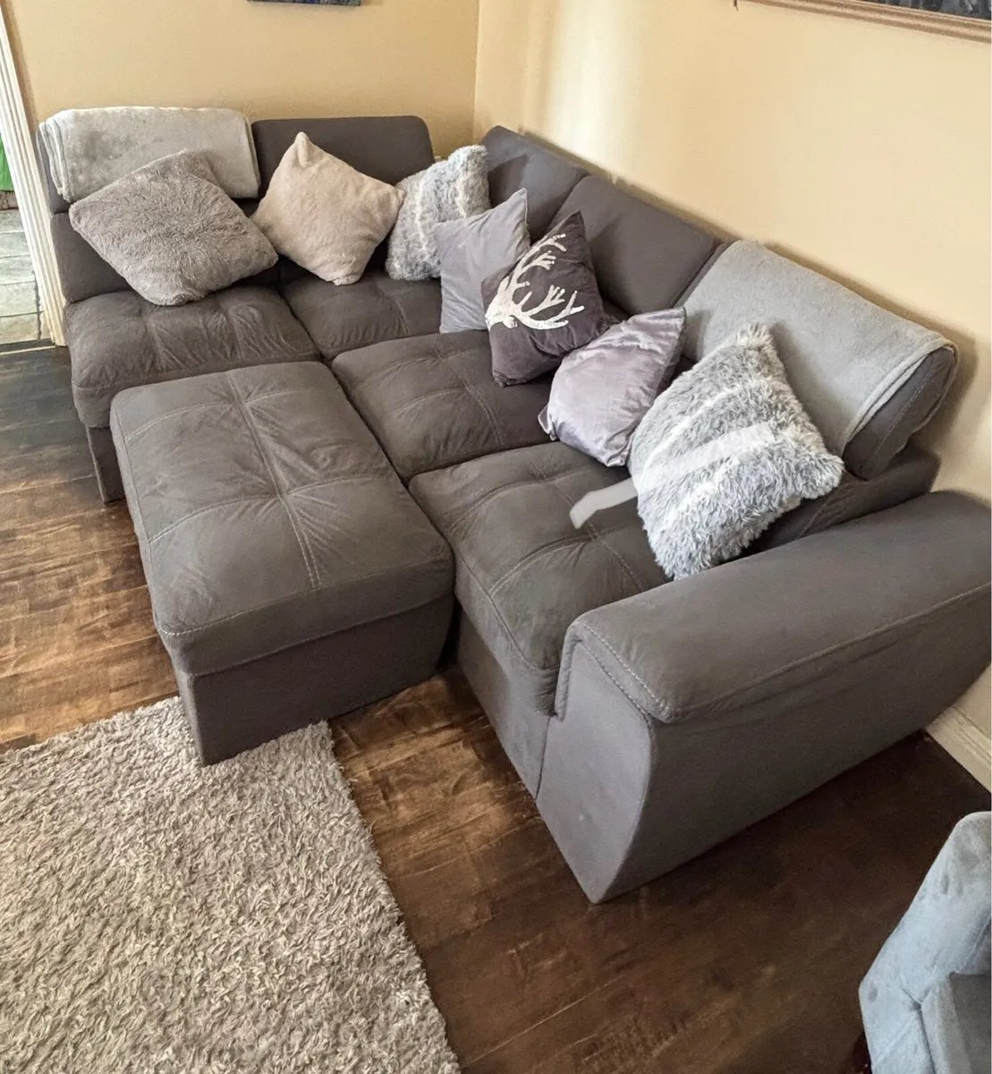 L shaped sofa bed - Image 2