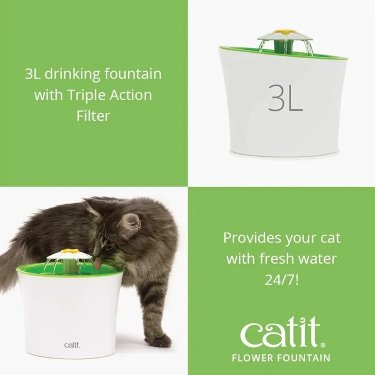 Catit Pet Flower Fountain - Image 2