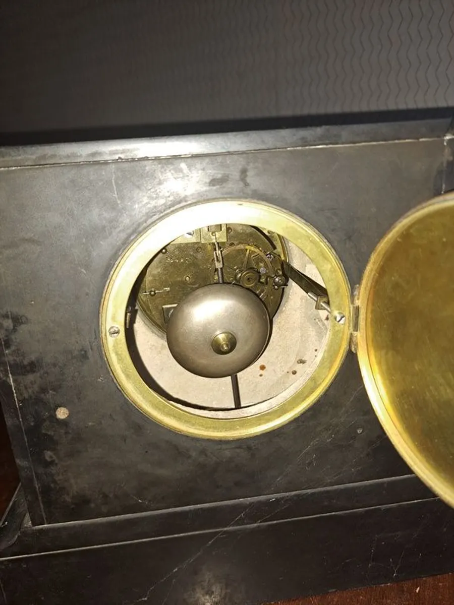 Antique mantel clock - Image 3