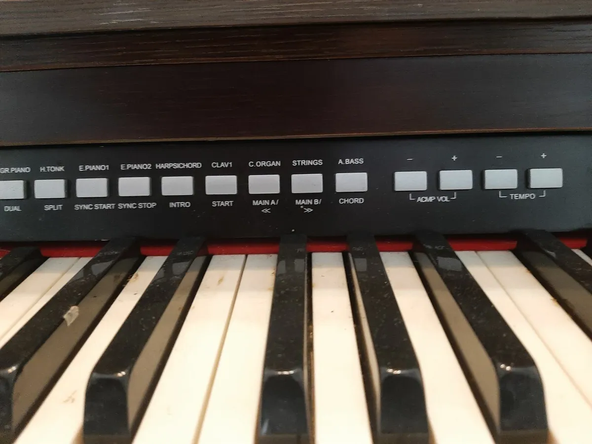 Martini   Piano keyboard   .   NOTE ; read ad - Image 3