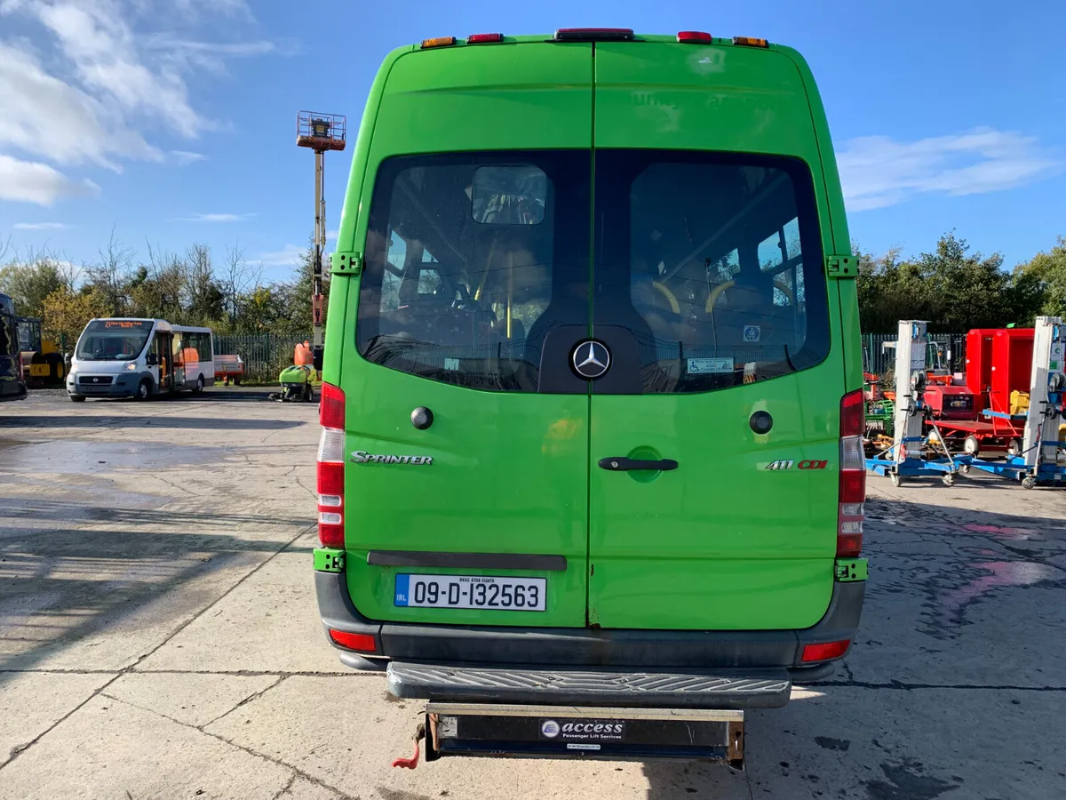 2009 MERCEDES SPRINTER 411 16 SEATER MINI BUS - Image 4