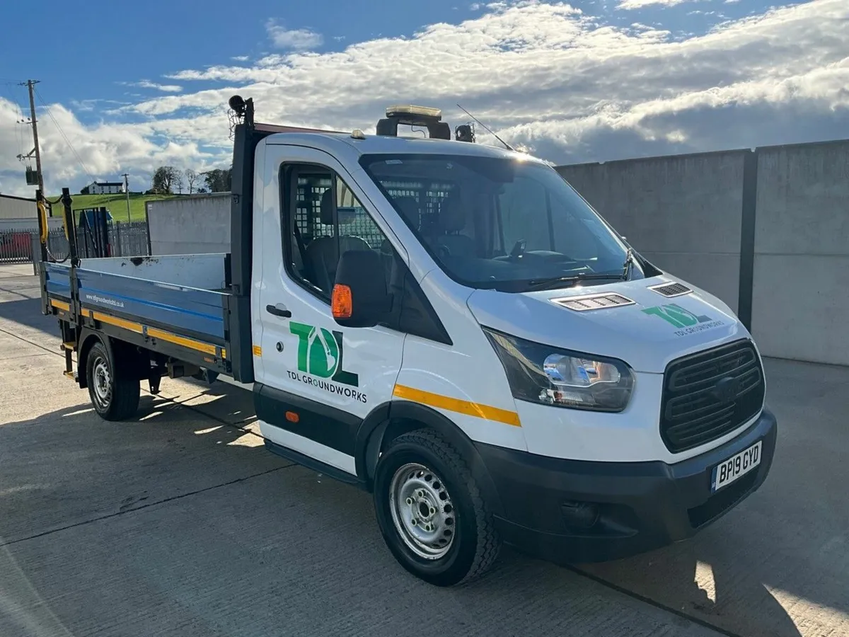 FORD TRANSIT 350 L3 RWD 130PS DROPSIDE PICKUP - Image 1