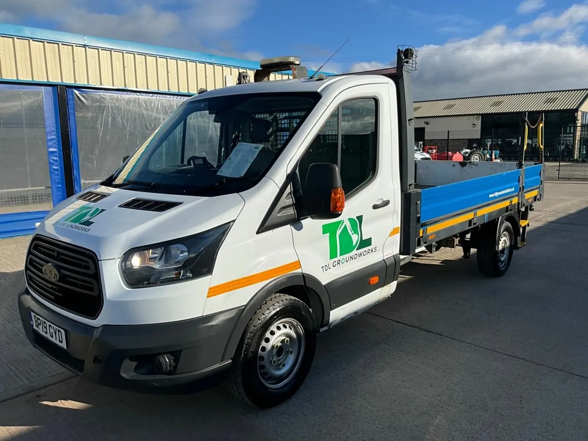 FORD TRANSIT 350 L3 RWD 130PS DROPSIDE PICKUP - Image 4