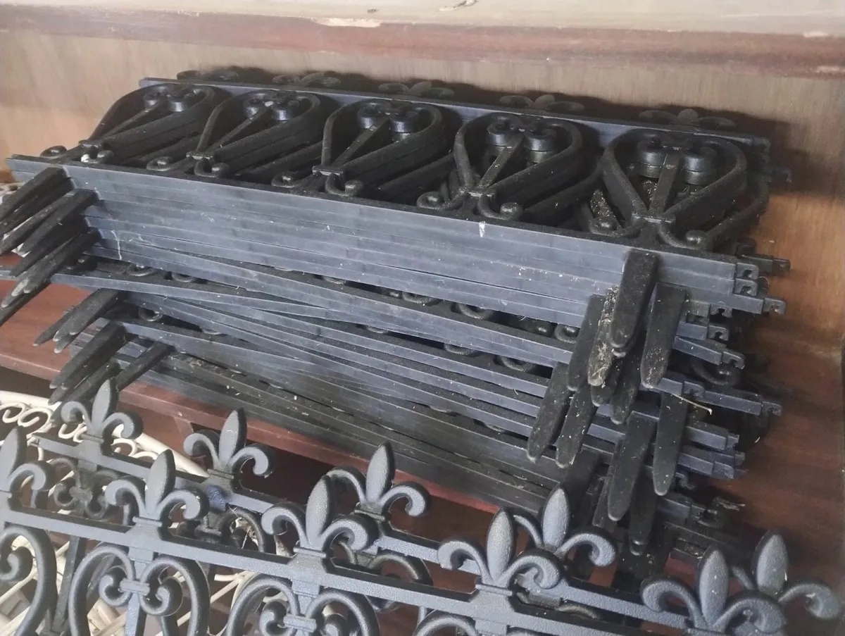 decorative garden fencing or railing panels— - Image 2